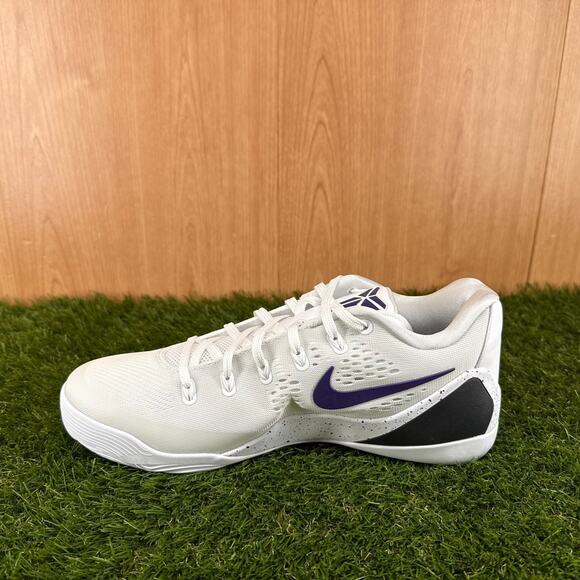 Nike Kobe 9 Elite Low EM Protro White Court Purple IH1401-100 Men\'s Size 9.5 main image 10